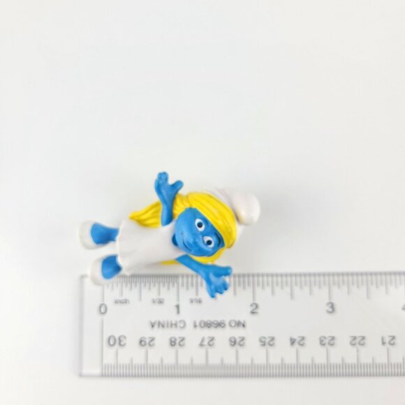 Smurf Figures Lot of 9 McDonalds Happy Meal Smurfs only - see store for cottage. - Picture 15 of 16